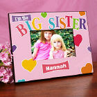 Personalized Big Sister Printed Frame